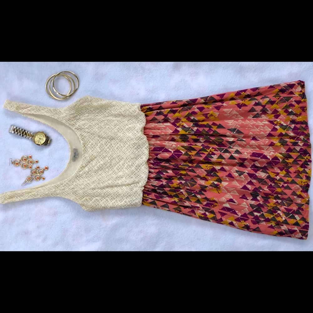 Crochet/Triangle Pattern Dress